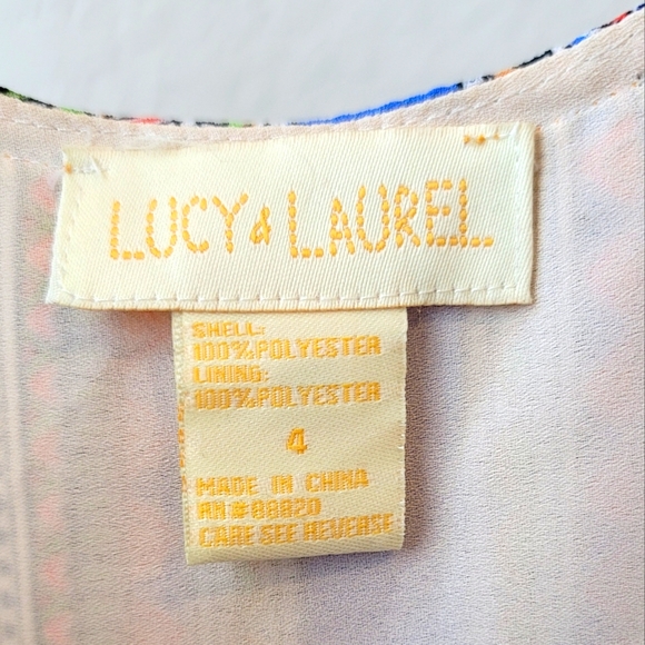 Size 4 Lucy and Laurel summer boho dress. - Picture 10 of 10